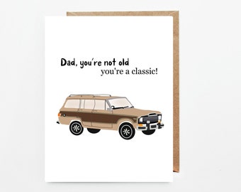 fathers day card, fathers day gift for dad, fathers day gift from daughter, best dad ever, card from both kids, sweet fathers day card