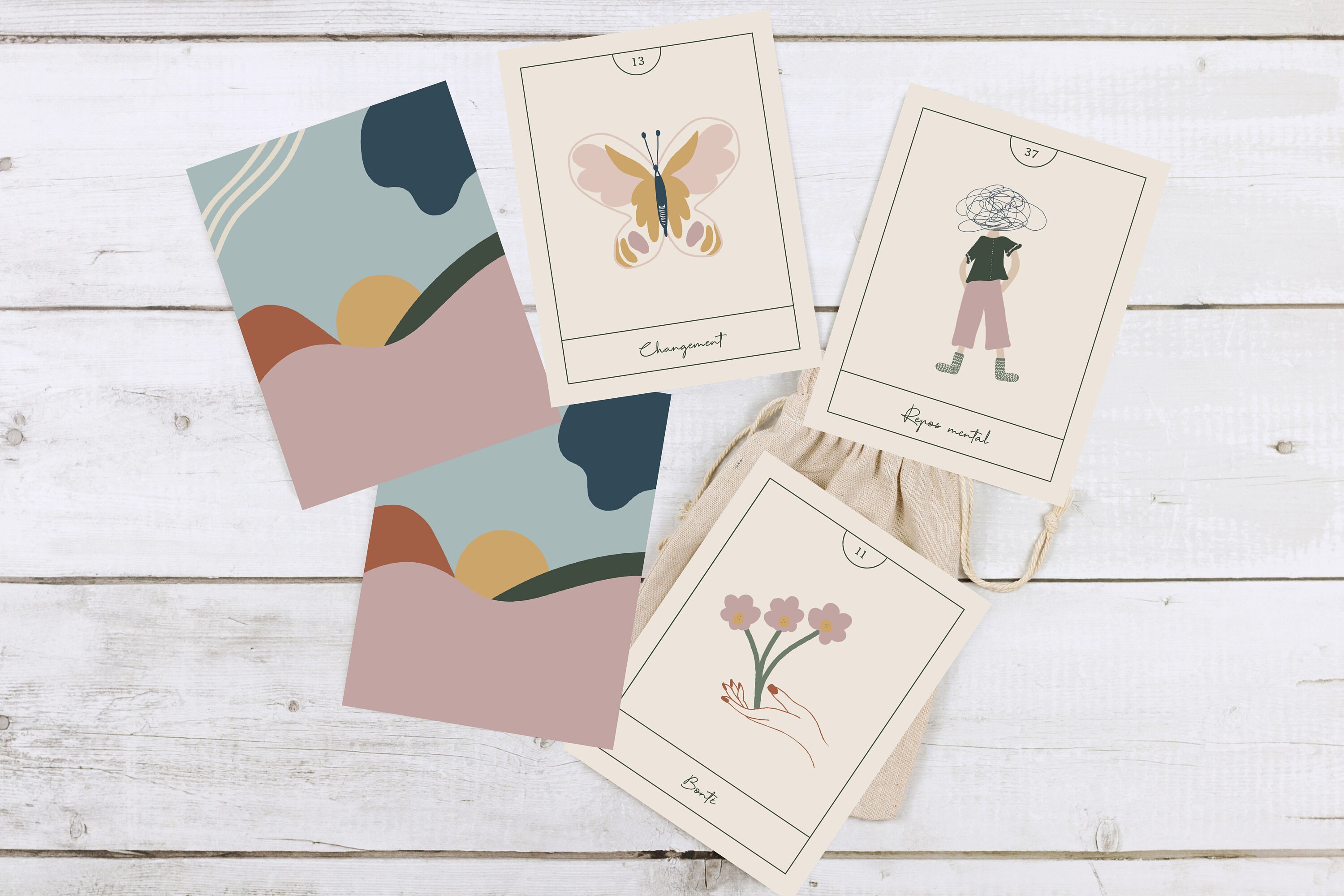 SOI TOI Jeu de cartes d'intention Card deck Intention Etsy