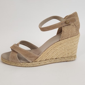 vintage Castaner espadrille wedge heel  10M