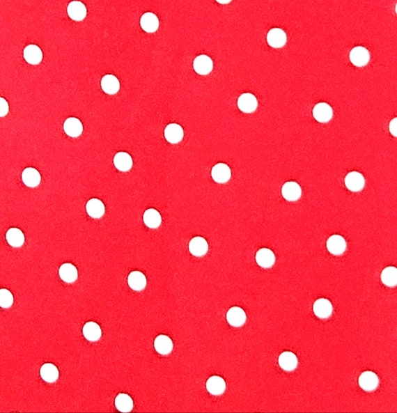 1980s Liz Claiborne red polka dot acetate pencil … - image 5