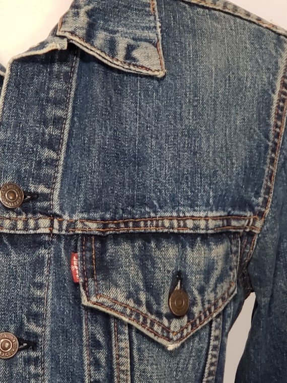 1960s  Levis big E  trucker jacket type 3 - image 3