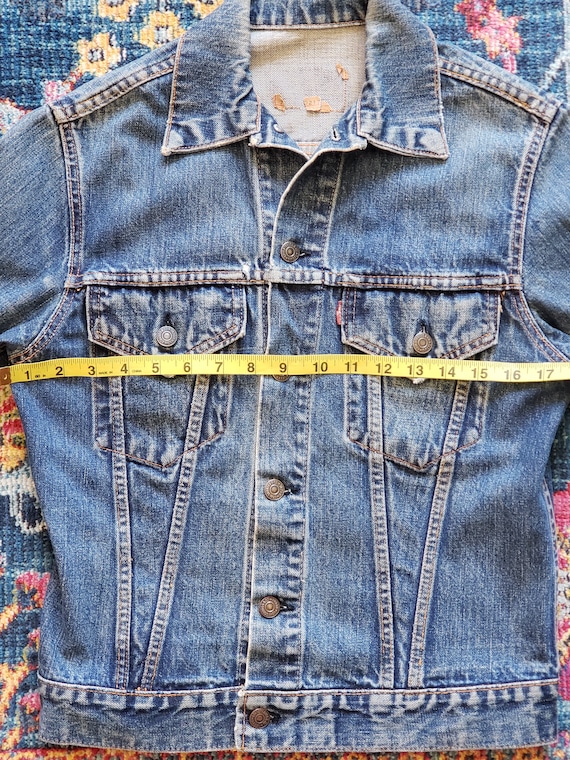 1960s  Levis big E  trucker jacket type 3 - image 5