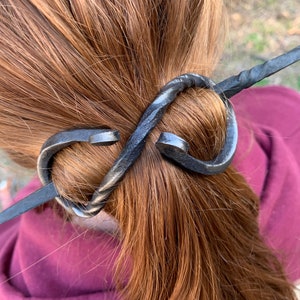 Hand Forged Hair Pin