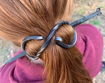 Hand Forged Hair Pin