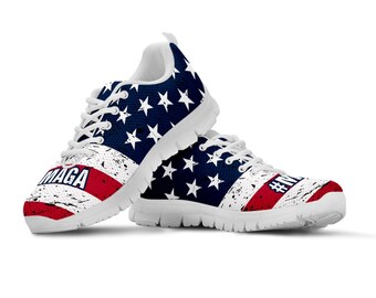 maga tennis shoes