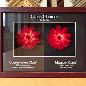 Museum Glass 99% UV Protection & Anti-reflective | Museum Grade Picture Frame Glass | High Quality Framing Glass | Museum Grade Glass