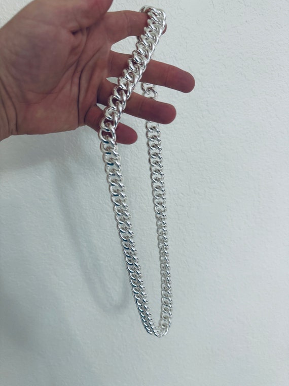 500 Grams! 999 Silver Cuban Link 30” Necklace Chain - Free