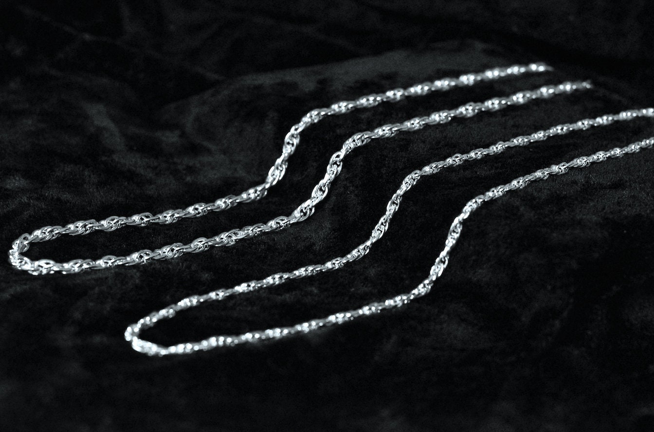 999 silver rope chain deals