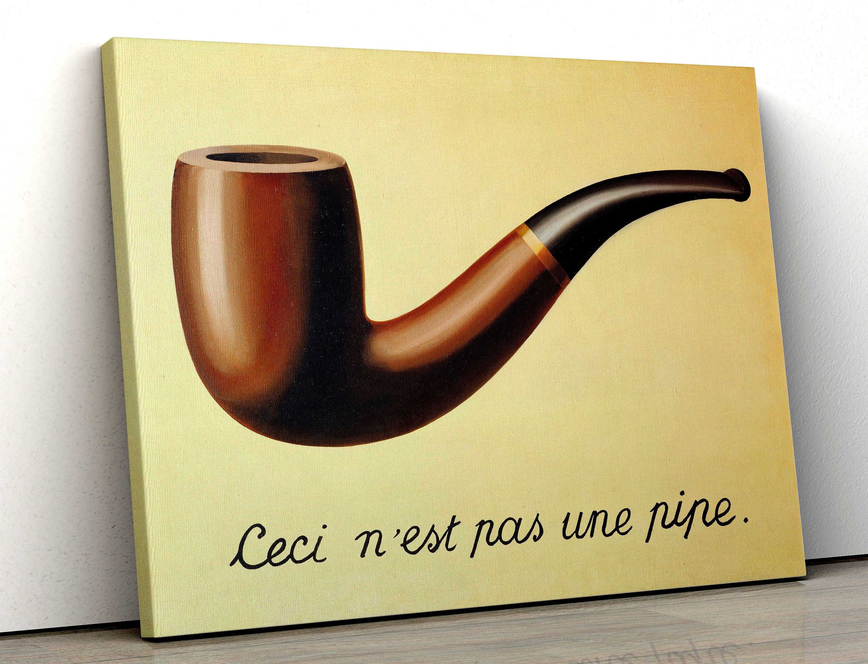 René Magritte The Treachery of Images 1929 Surrealism High | Etsy