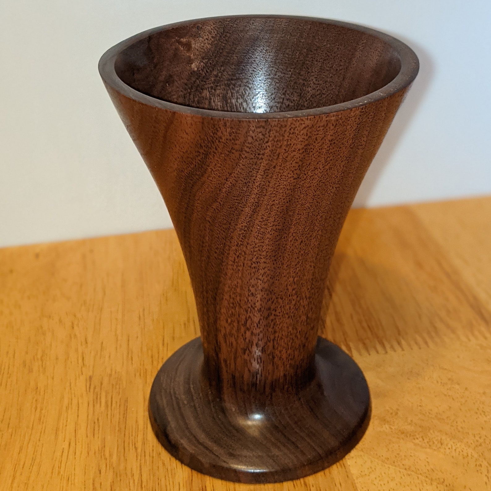 Small Wooden Vase HANDMADE Etsy