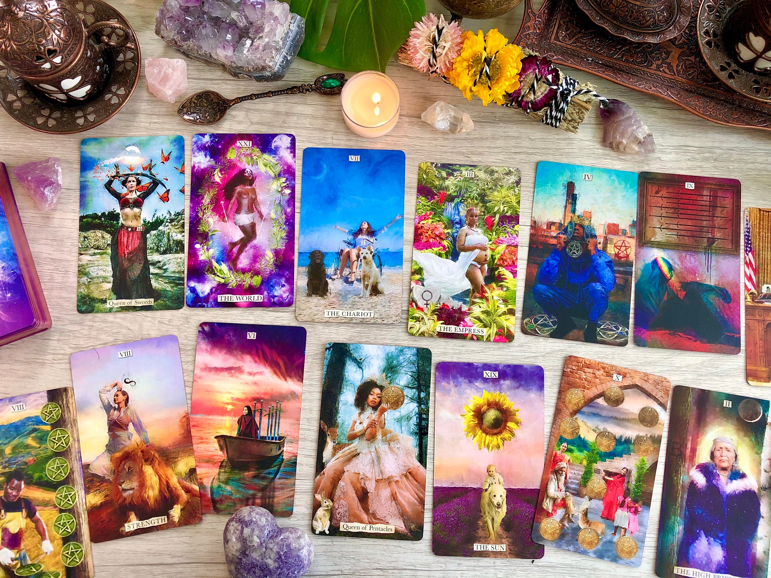 Superlunaris Tarot Deck Tarot Cards Indie Tarot Deck Tarot - Etsy Australia