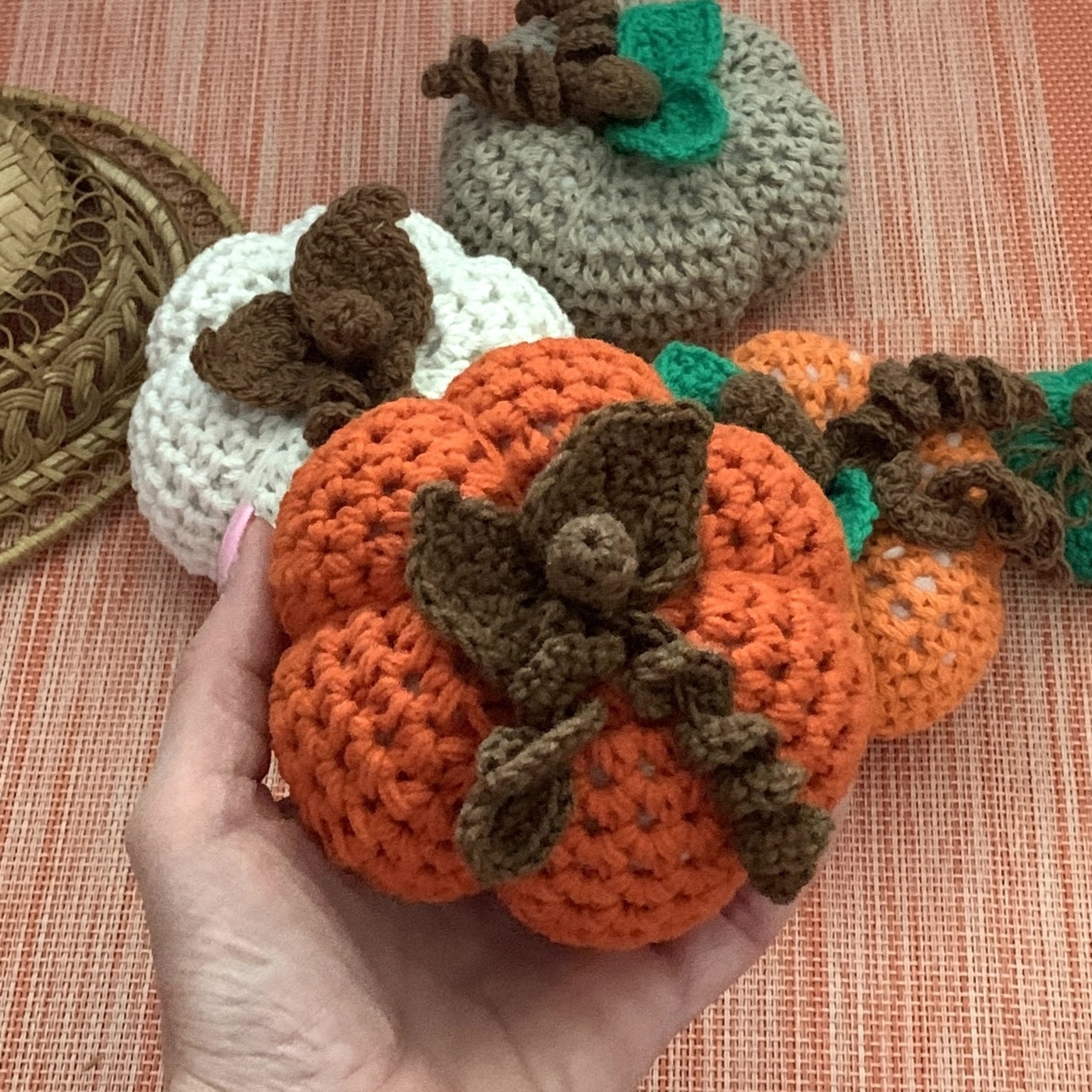 Crochet Pumpkin Stems Halloween Pattern PDF Diy Halloween Etsy crochet-pumpkin-stems-halloween-pattern-pdf-diy-halloween-etsy