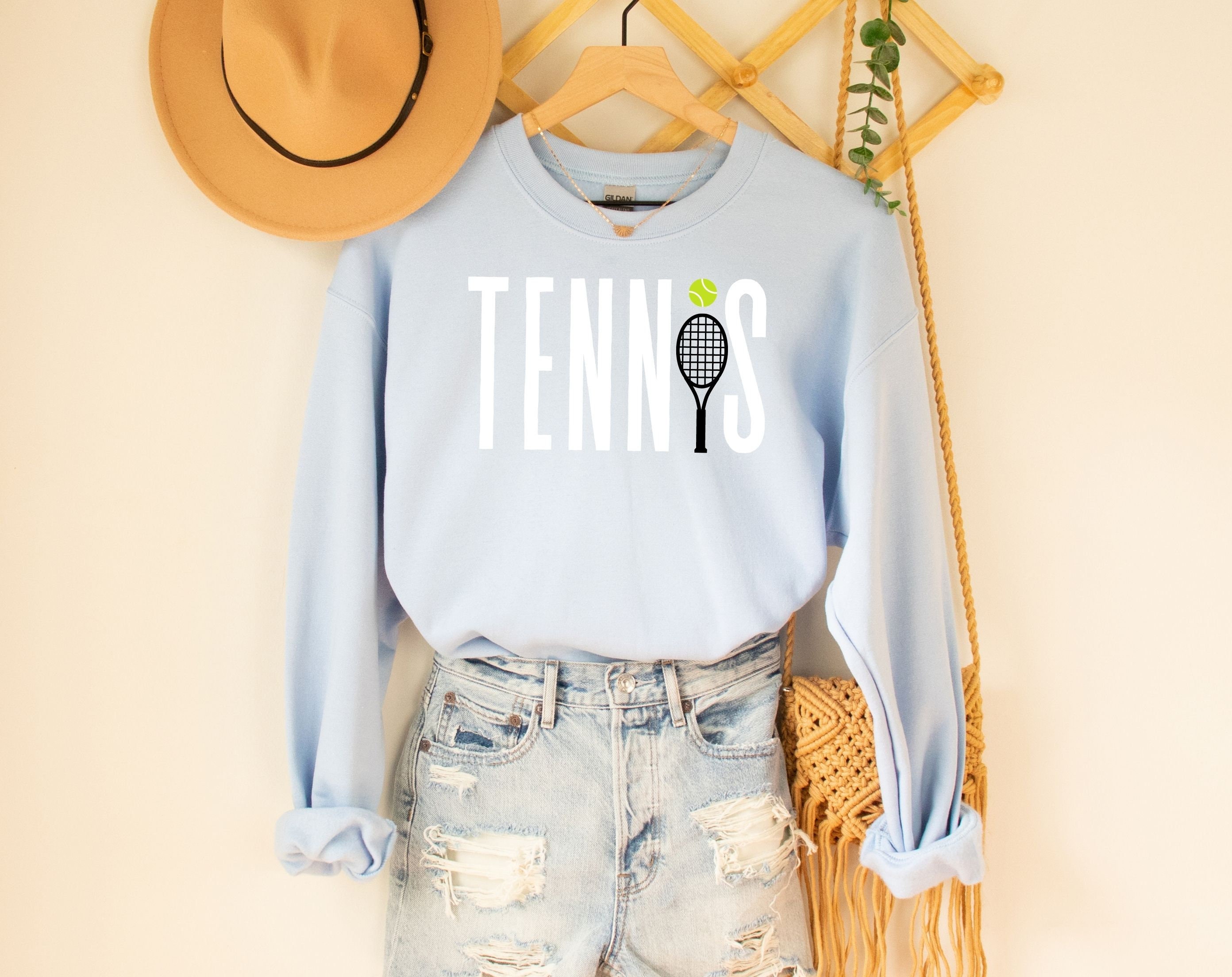 Tennis Sweatshirt Tennis Gift for Women Tennis Gift Tennis Etsy