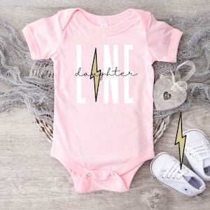 Lineman Daughter Baby Outfit for Line Daughter Shirt Lineman Tee Daughter Tee Electricians Mom Lineman Gift for Mom