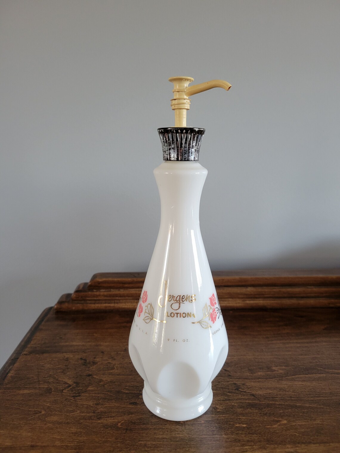 Vintage jergens lotion bottle working Etsy