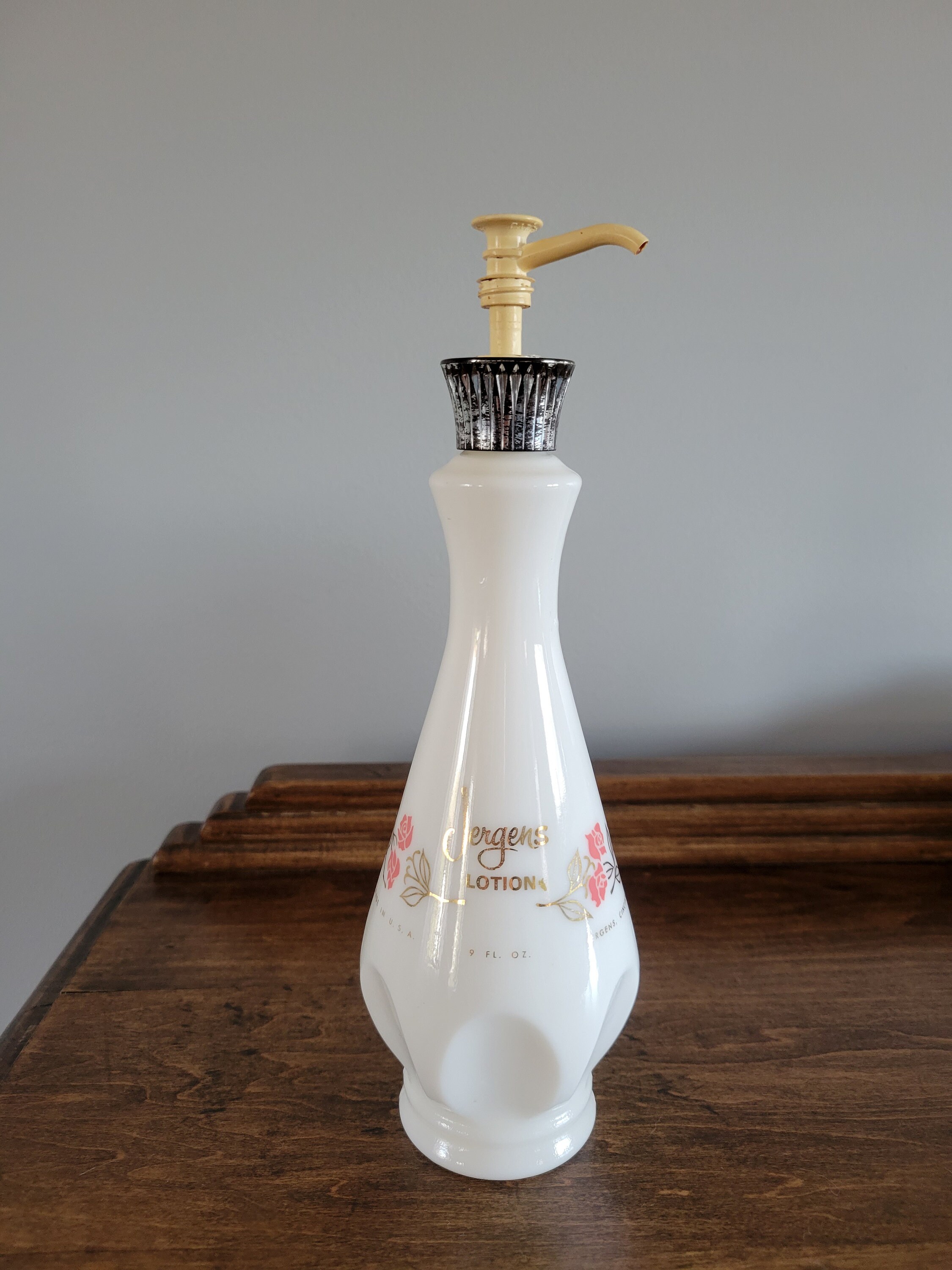 Vintage jergens lotion bottle working Etsy