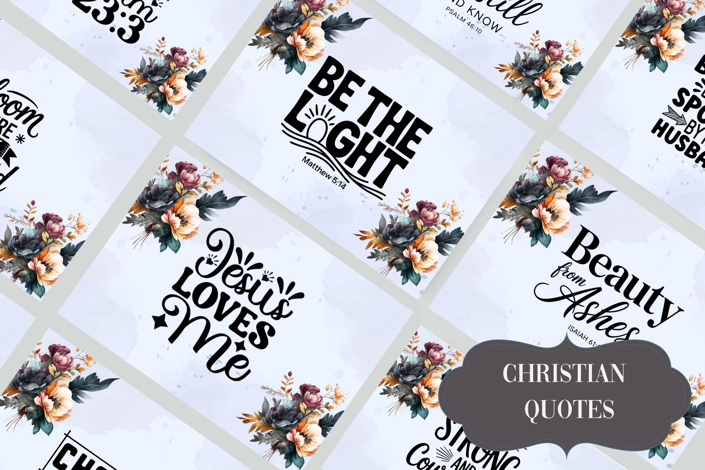 Bible Verse Cards Printable | Set of 12~size 4x6~inspirational Cards ...