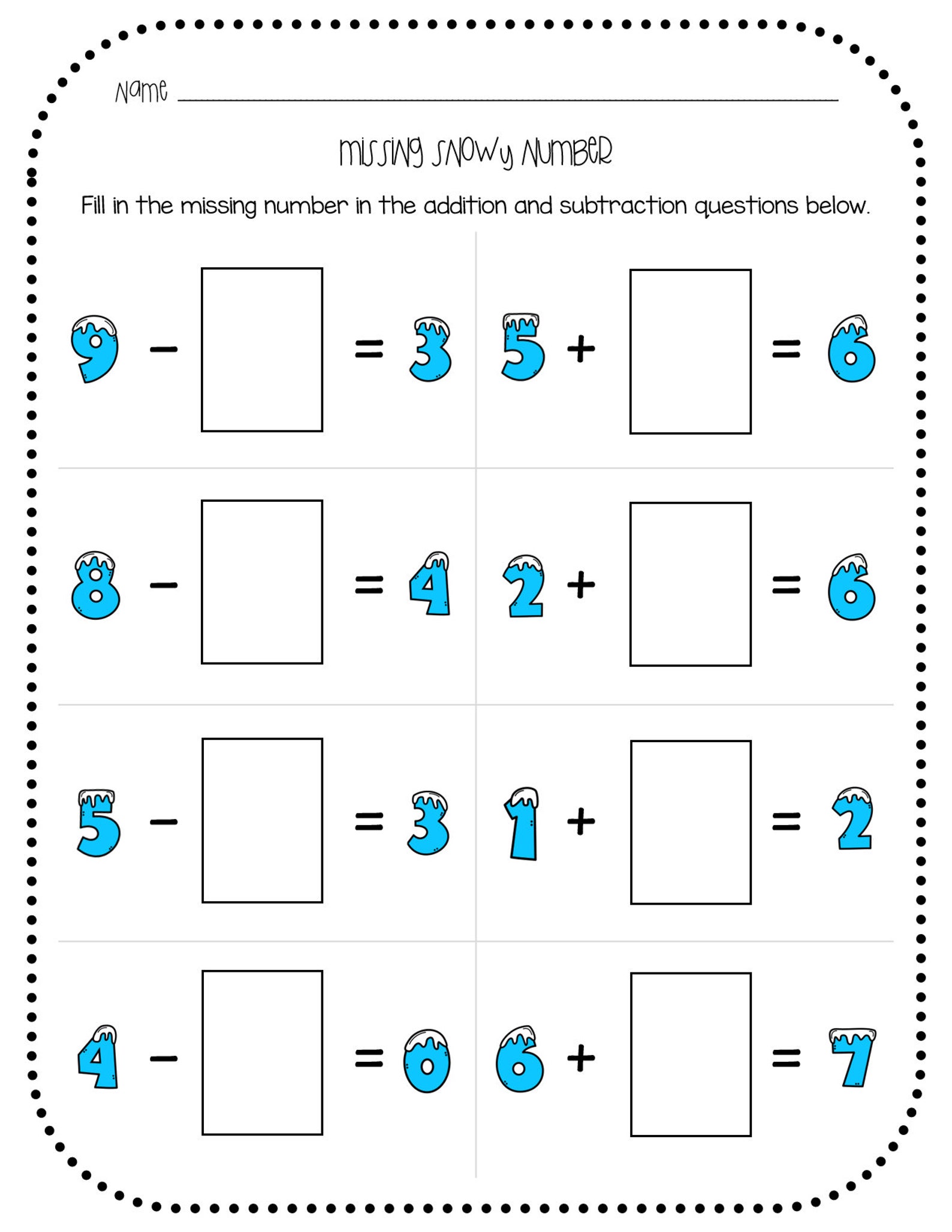 printable-snowy-missing-number-addition-and-subtraction-etsy