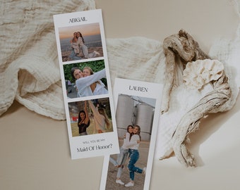 Bridesmaid Proposal Photo booth photo, Will You Be My Bridesmaid, Maid of Honor Proposal, Boho Bridesmaid Proposal, fun Bridesmaid Proposal