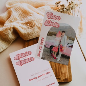 Retro Save the Date, Save the date template, Save the date, Retro Save the date, Earth tone save the date, Western Save the date, WI4729