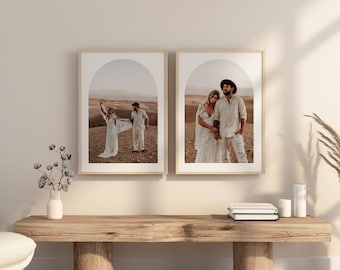 Arch Photo Template, Arch wall photo, Arched wall photo, Editable family photo template, Family photo template, arch wedding photo template