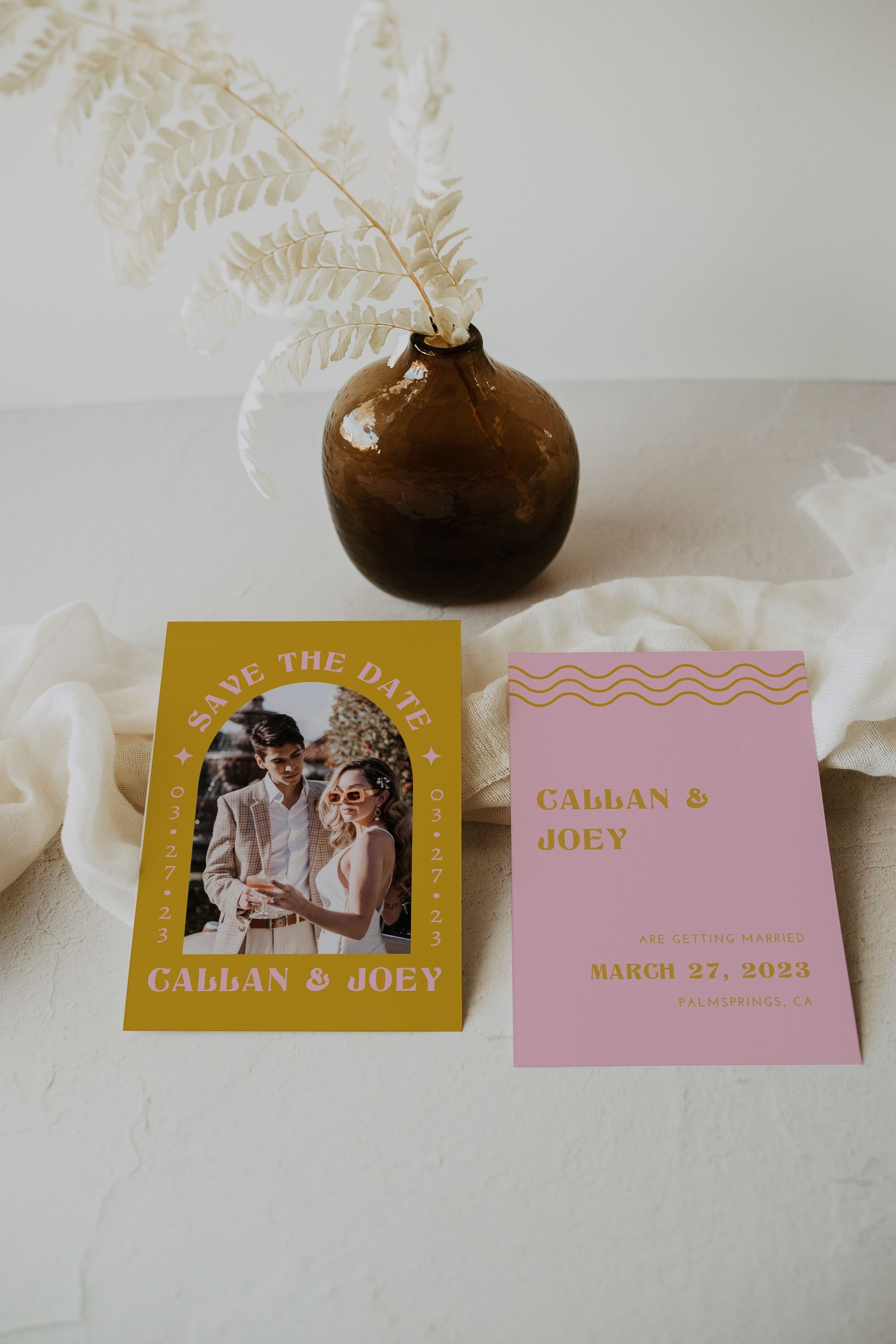 Retro Save the Date Save the Date Template Save the Date Etsy