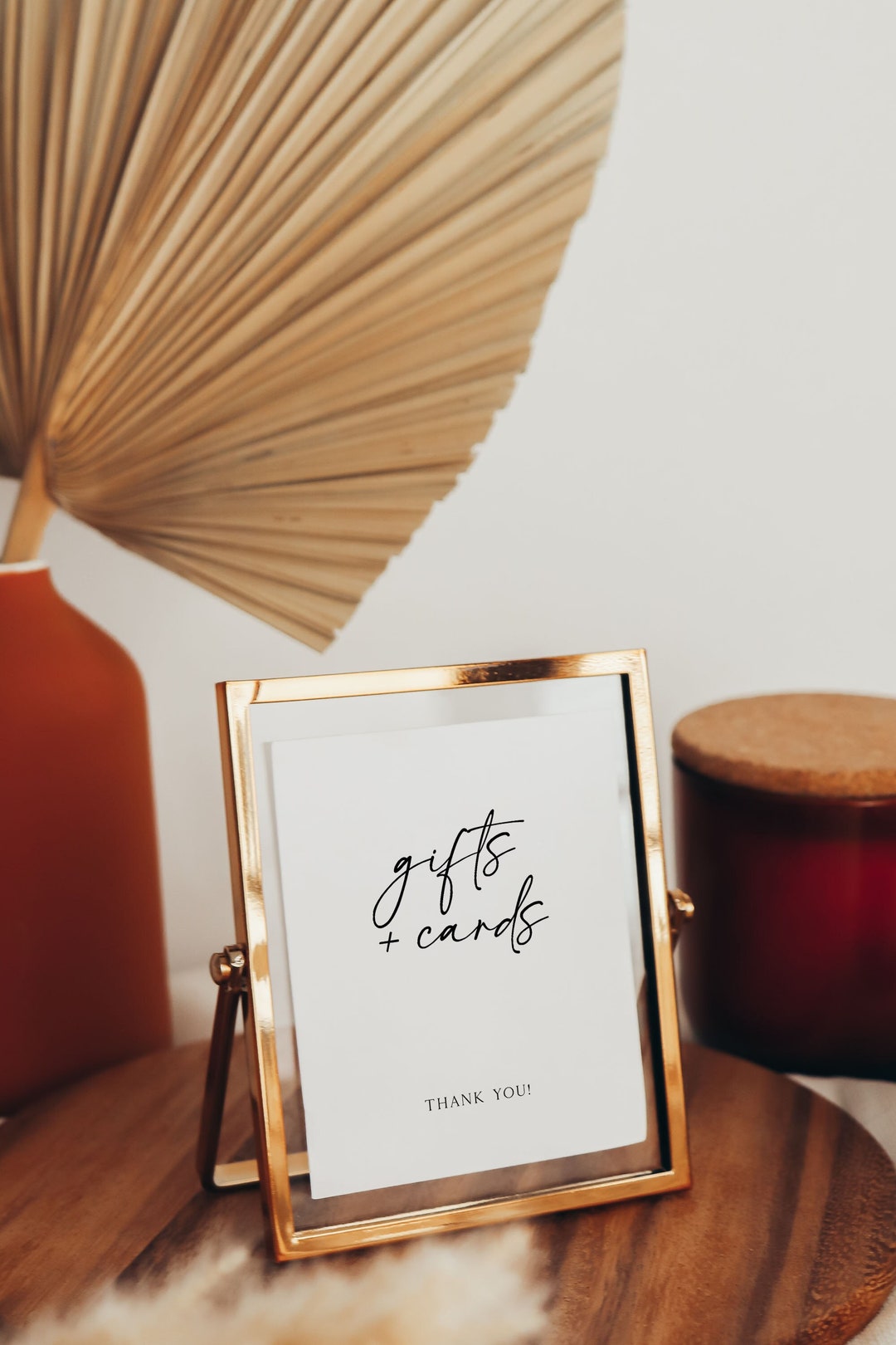 Gifts and Cards Table Sign, Wedding Sign Template, Gift and Cards Sign ...