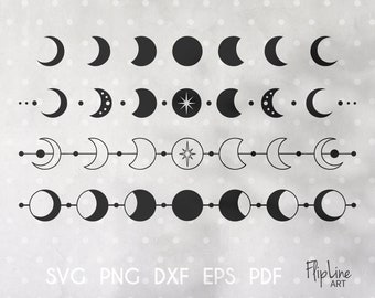 Download Moon Phase Svg Etsy