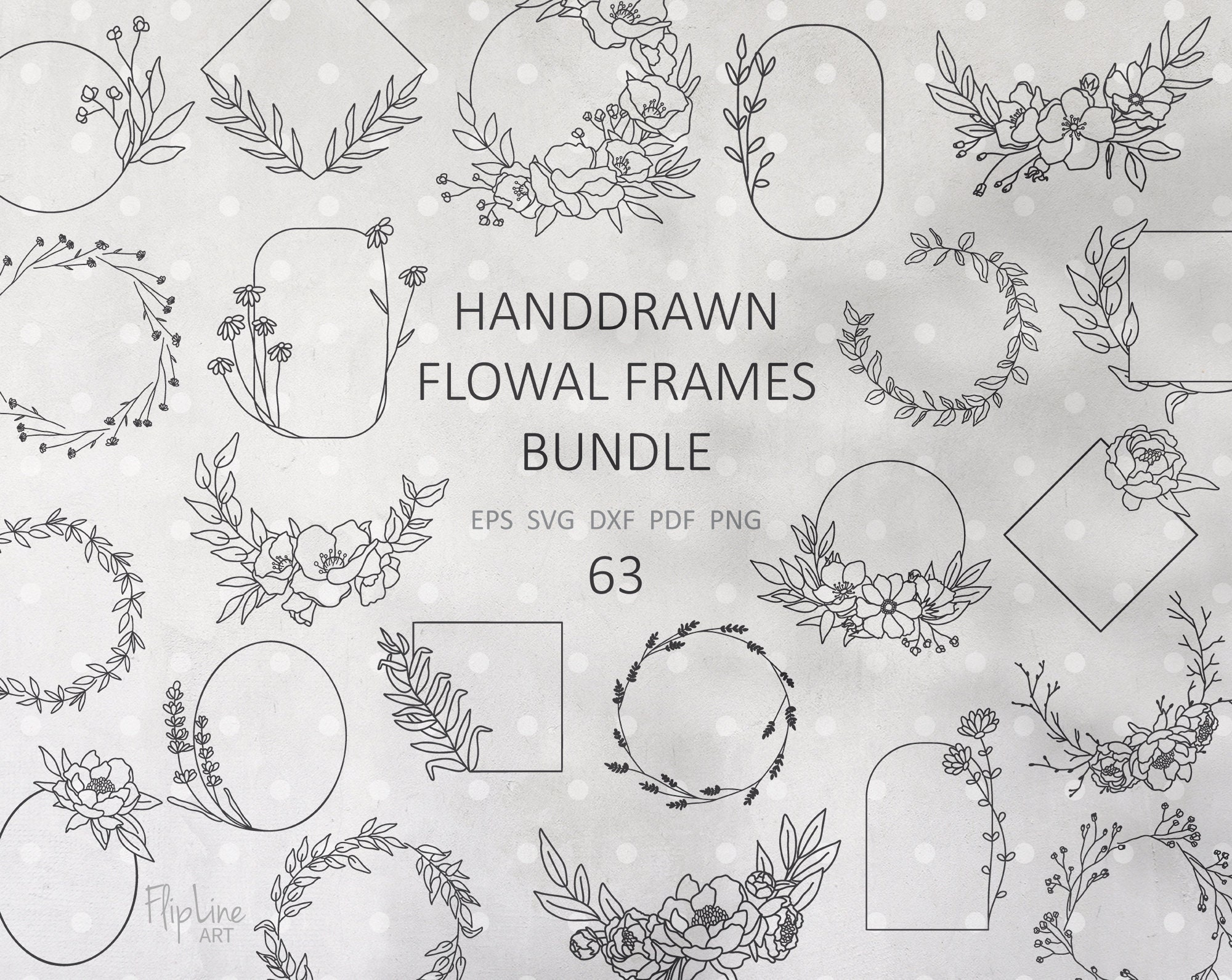 Free Free 311 Wildflower Wreath Svg Free SVG PNG EPS DXF File