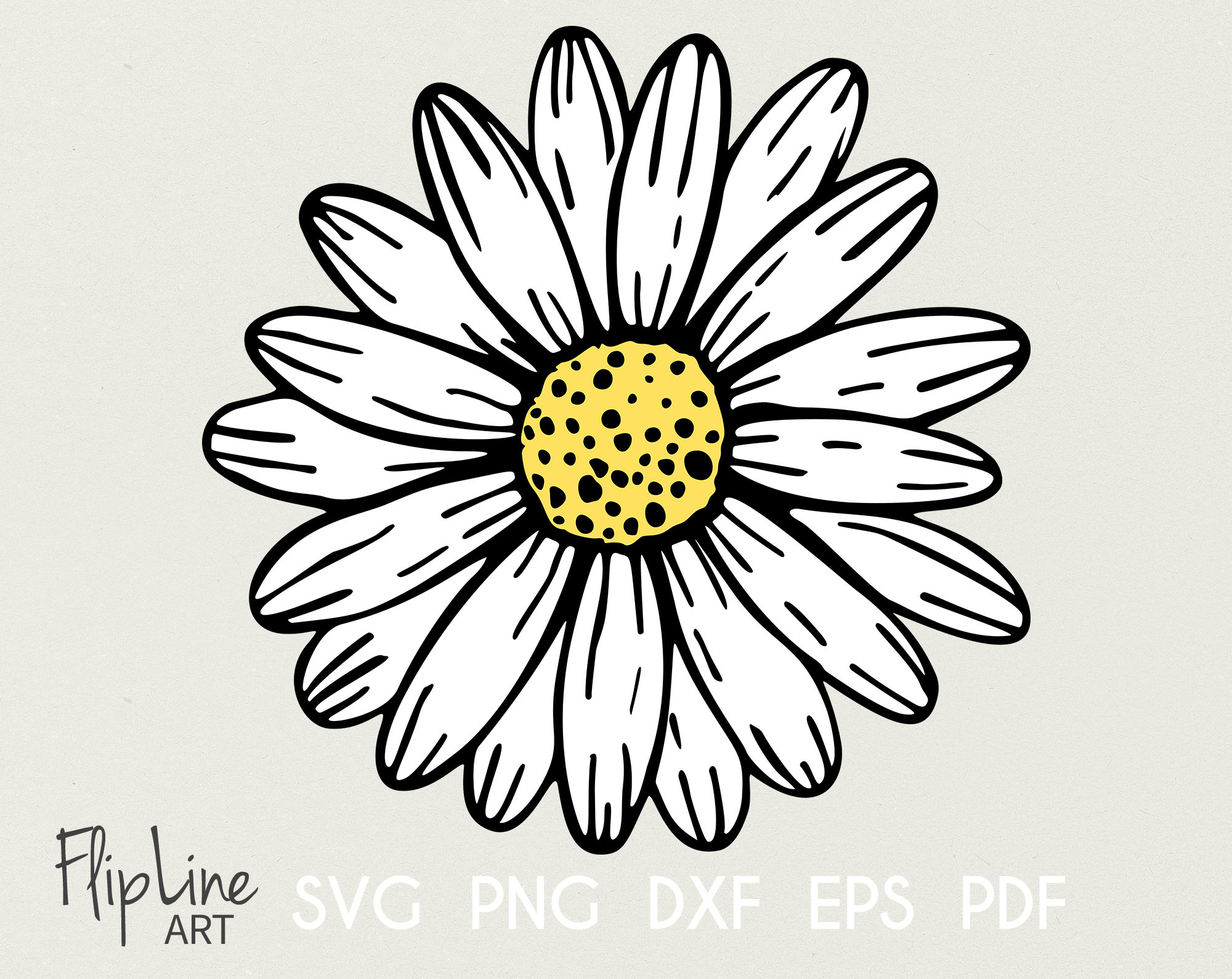 Flower Svg Daisy Svg Floral Svg Daisy Flower Svg Daisy Clipart Images