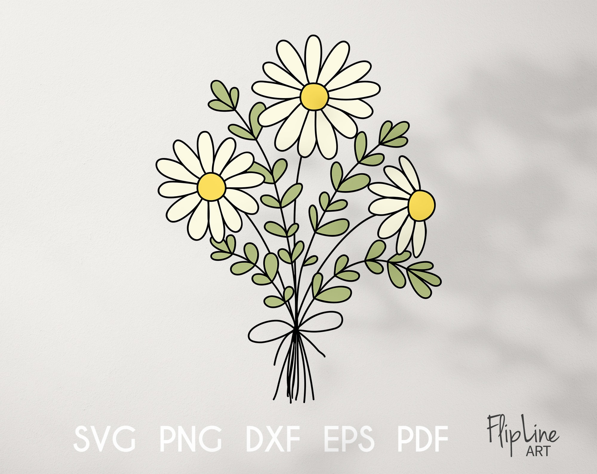 Daisy Bouquet SVG 45+ Popular Flowers SVG Cut Free Download SVG Cut