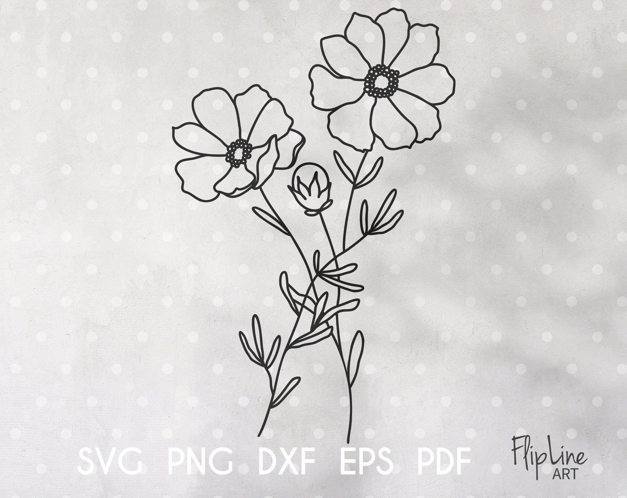 Free Free 320 Boho Flower Bouquet Svg SVG PNG EPS DXF File