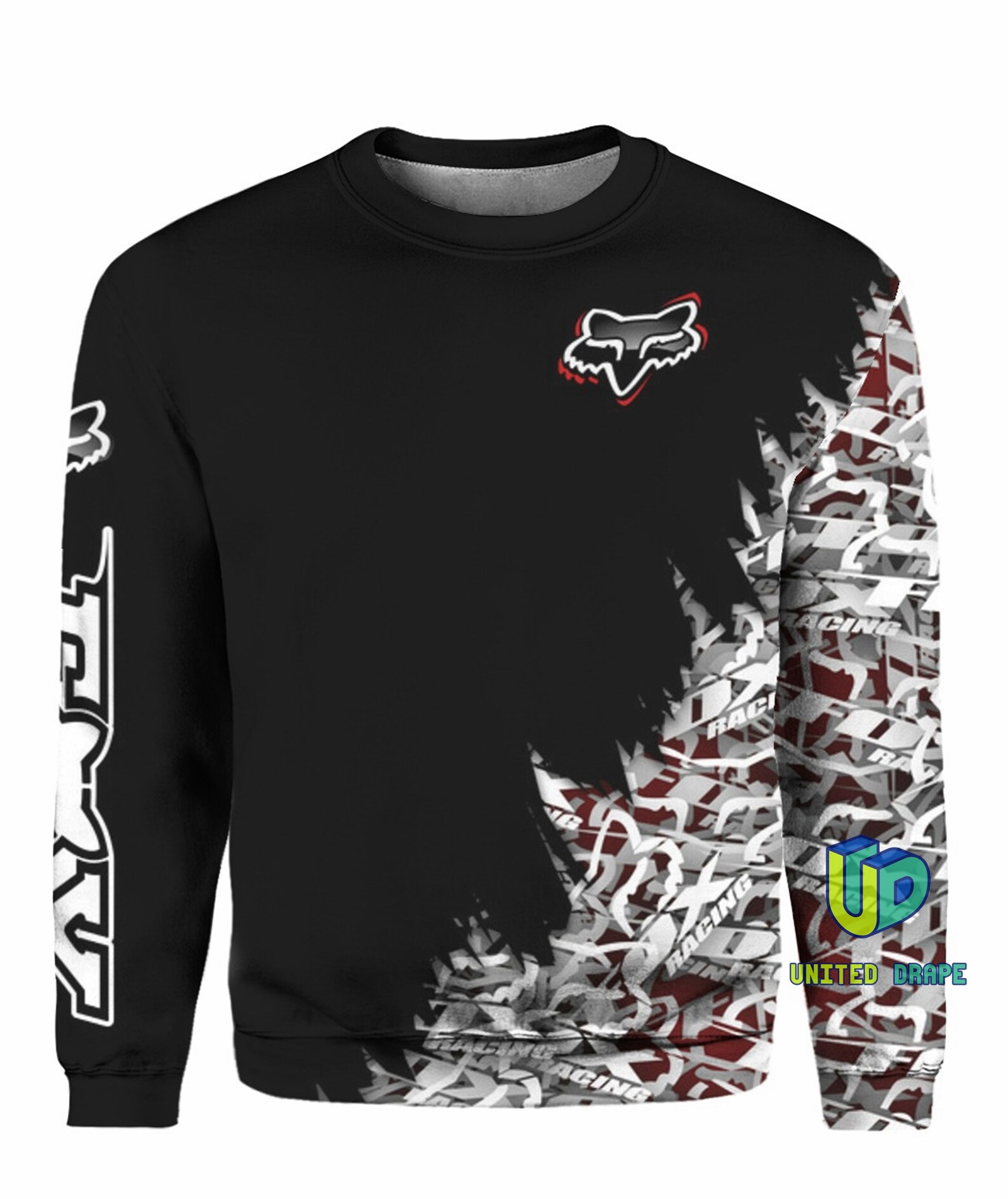 Fox moto hoodie Clearance