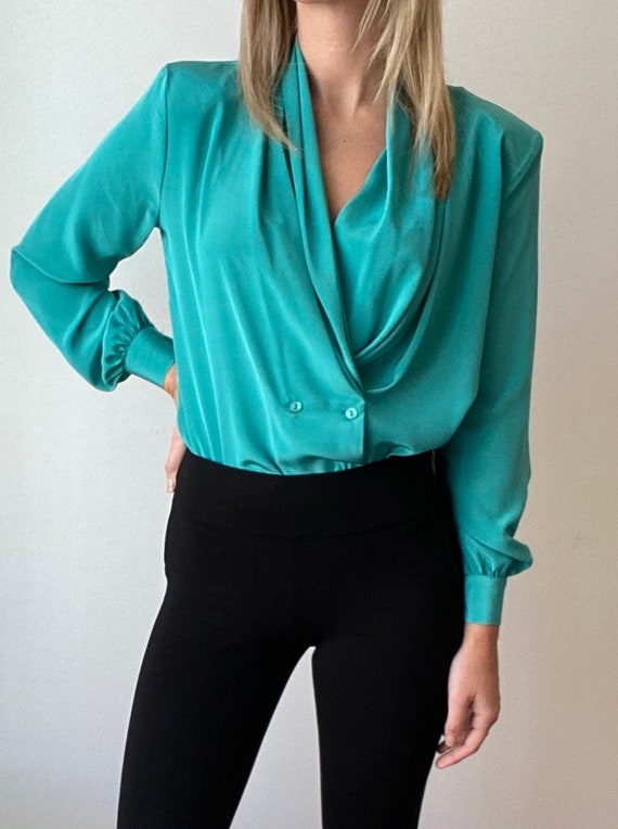 Long sleeve vintage blouse - Gem