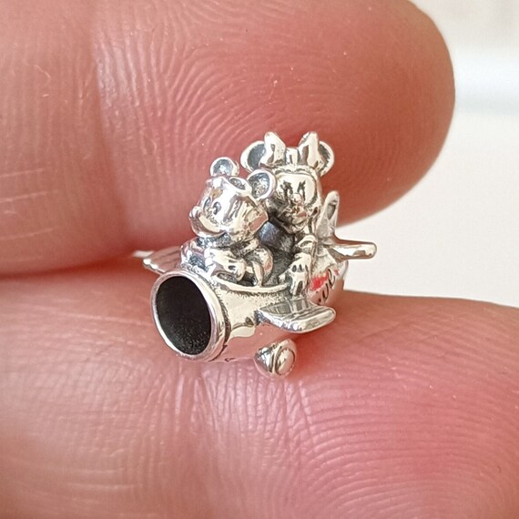 Disney Mickey Mouse Minnie Mouse Airplane 100% 925 - Etsy España