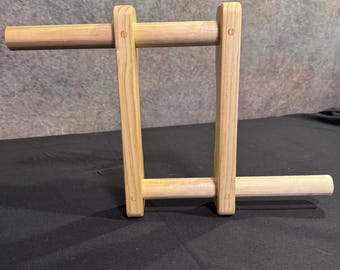 Artisan Kite Reel – Solid Pine, Handcrafted for Timeless Summer Joy