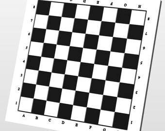 Chess Game Board Templates – CNC File – Vectric® crv, svg, dxf