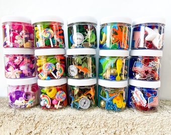 Play Dough Sensory Jars (Multiple Themes)