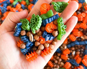 Colorful Dinosaur Sensory Bin Filler | Boy Sensory Mix | Dinosaur Birthday | Kids Hands On Activity | Prehistoric Learning | Toddler Gift