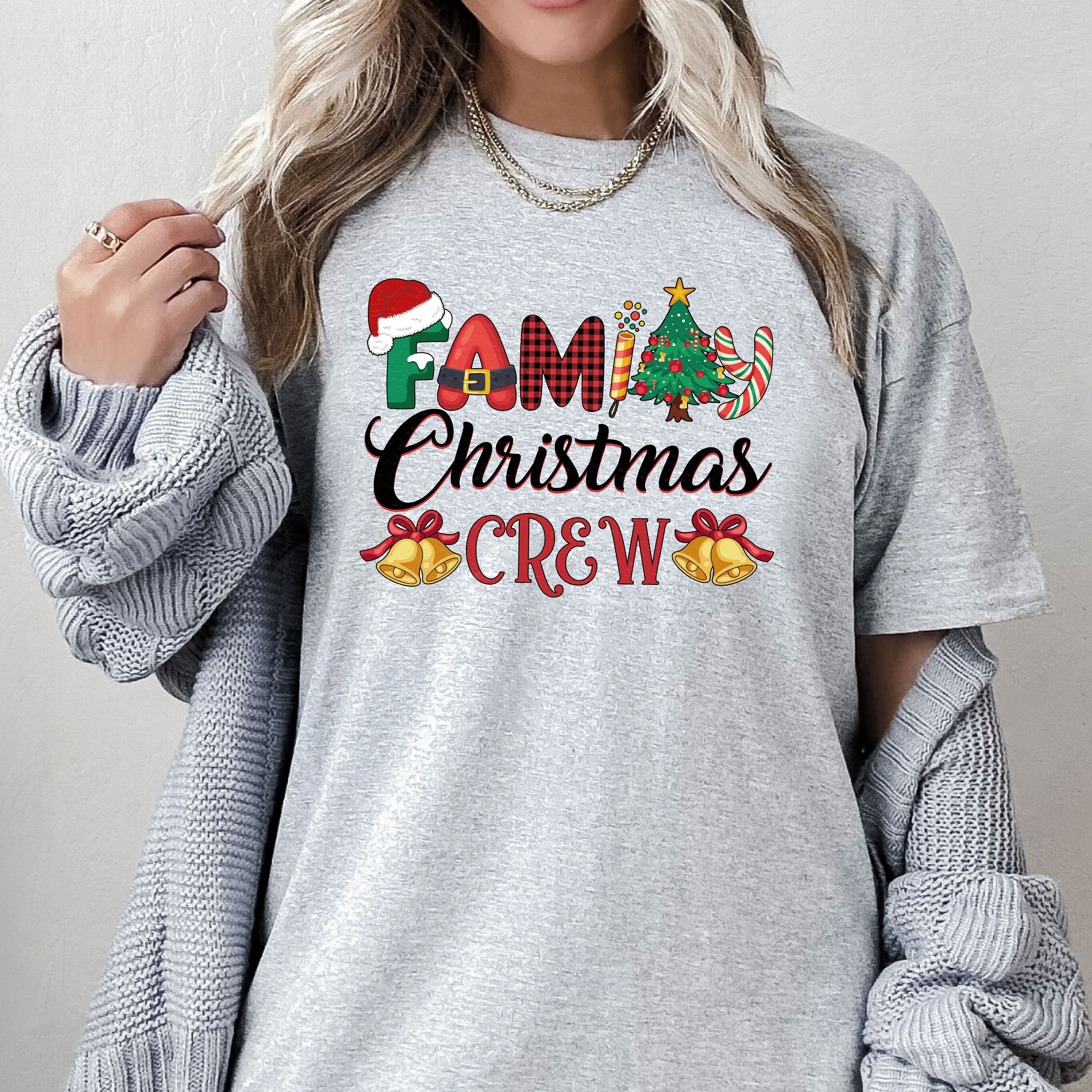 Family Christmas Crew Sweatshirt, Matching Family Sweatshirt, Family Christmas 2023 Shirts, Christmas Crew Shirt, Family Christmas Gift