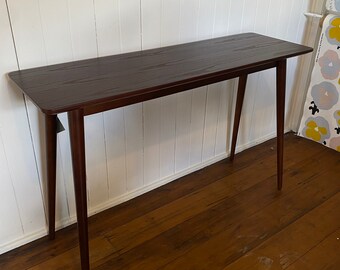 Canute Walnut Entrance Table by Dane Craft - Ash Timber Hallway Table