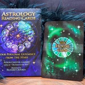 Astrology Oracle Deck 36 Zodiac & Planet Cards with Guidebook for Intuitive Readings zodiac reading divination tarot cards astrology gift