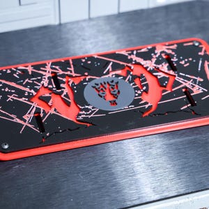 Shadow's Reign Saber Stand – Dual Hilt Display for Split Staff Lightsaber – Limited Edition Cast Acrylic Rack bild 5