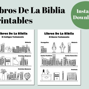 Libros De La Biblia Imprimibles Para Niños