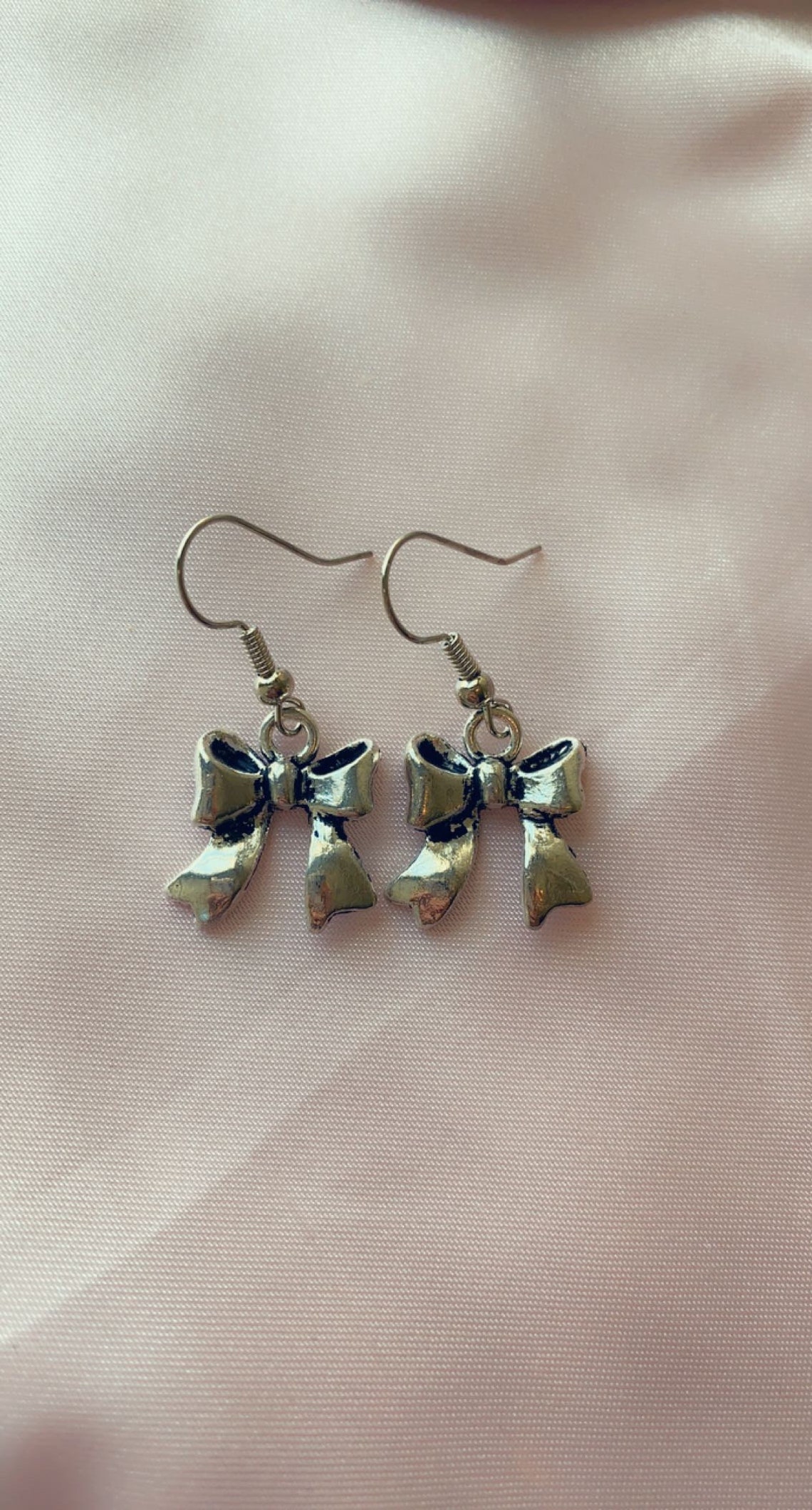Handmade Bow Earrings Etsy