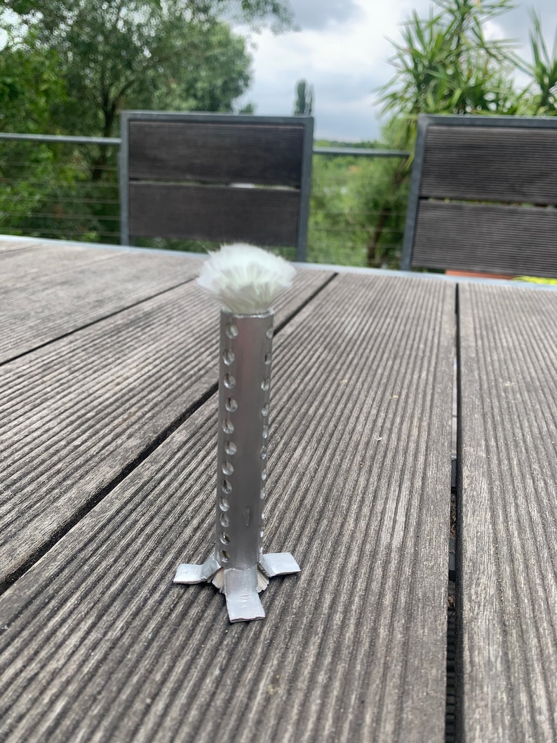 CONA Docht Mit Dochthalter Edelstahl - Ersatz Für Kaffeemaschine