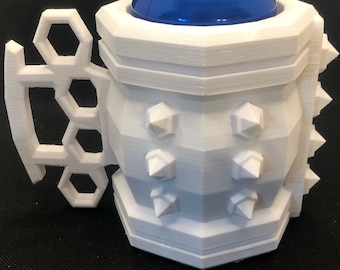 Deep Rock Galactic Fan Art: 3D Printed Mug Coozy Cosplay Prop