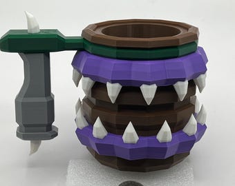 Own a piece of Deep Rock Galactic 3D Printed, full-color DIY Koozie Mug with solid larger handles, one piece and we do not glue our handles!