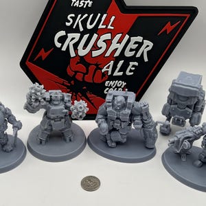 Deep Rock Galactic 85mm Bring Deep Rock Galactic to life with a 3d Resin Printed Characters.