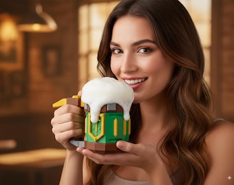 Deep Rock Galactic Mug: 3D Printed Cosplay Prop - Pot O' Gold